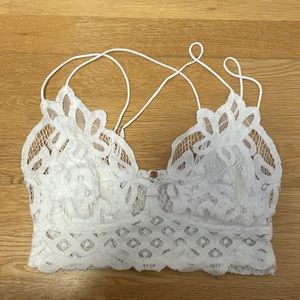 Free People One Adella Bralette / White